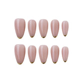 Golden Tips | Handmade Press-Ons