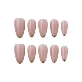 Golden Tips | Handgefertigte Press-Ons