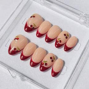 Cherry Lady | Handmade Press-Ons