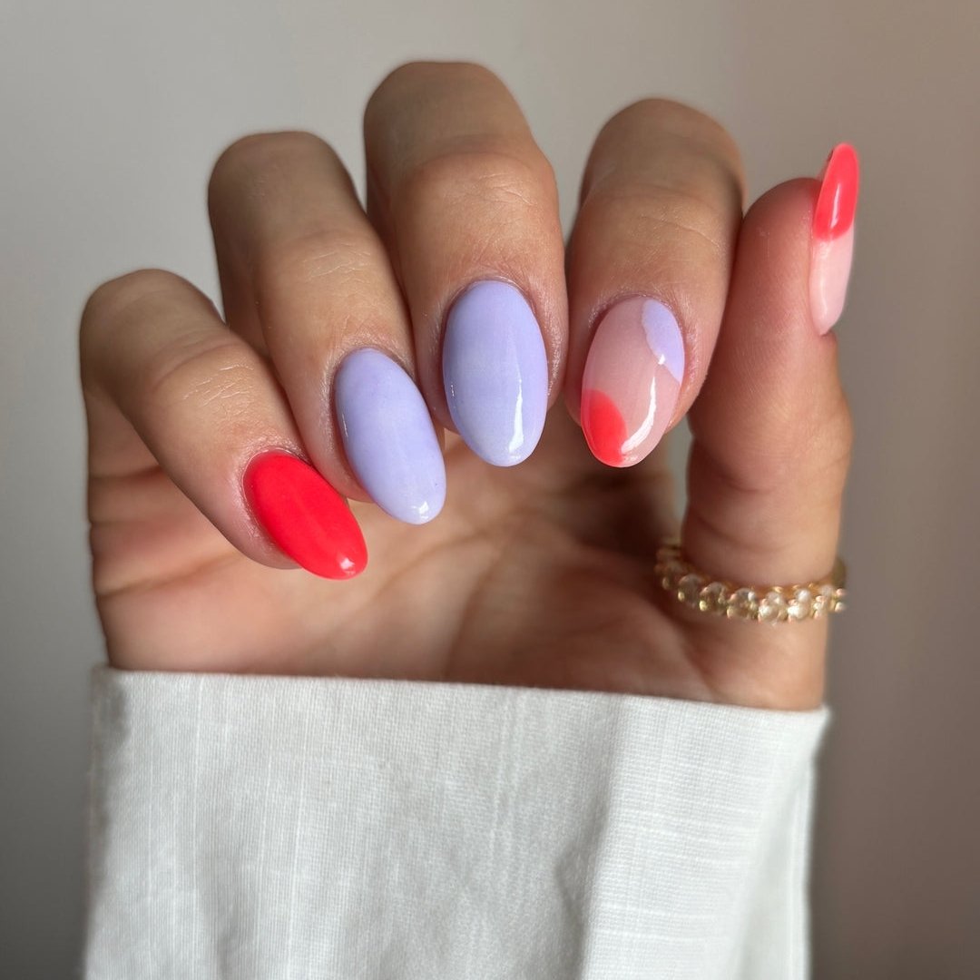 Coral Dip Powder