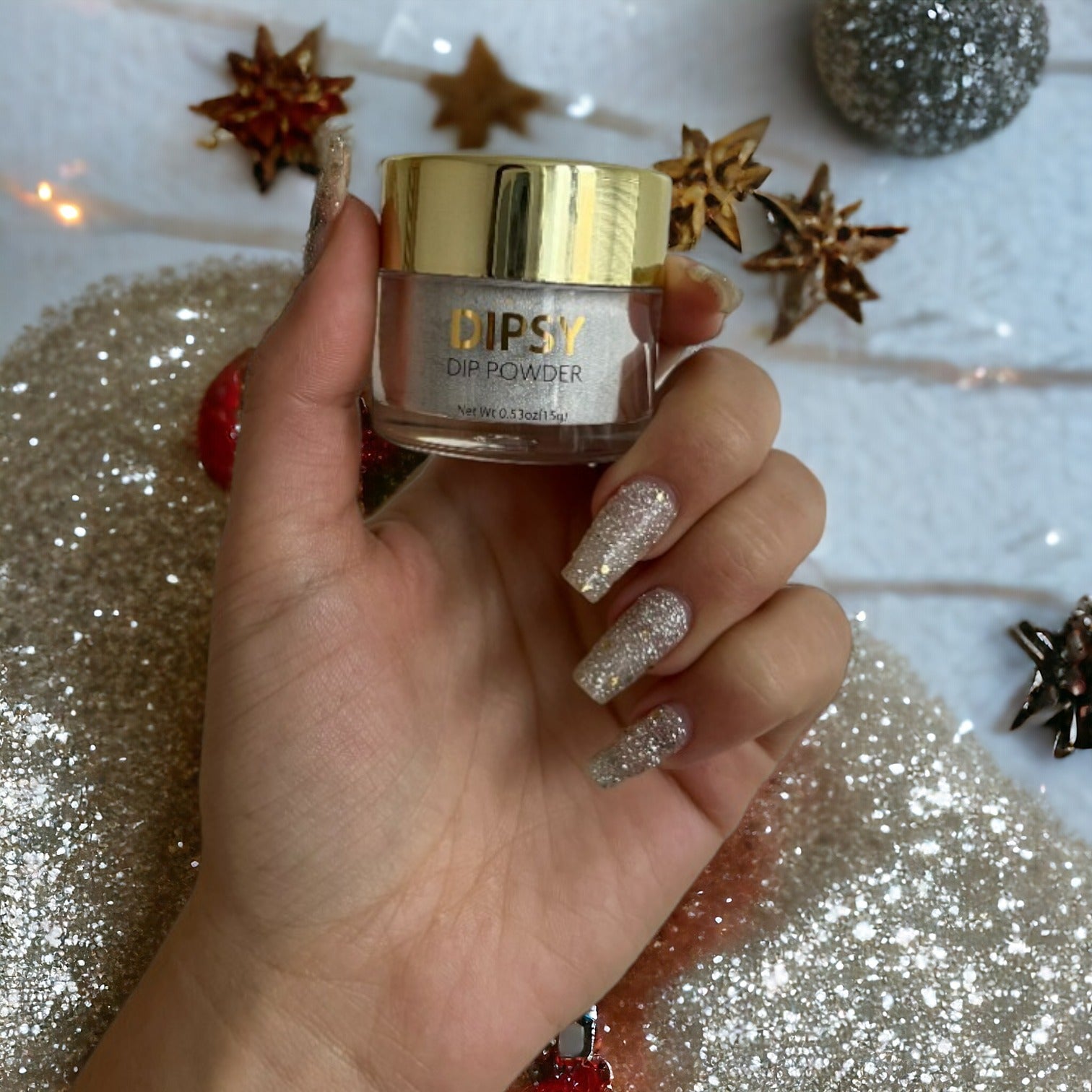 Silver Dust Dip Puder
