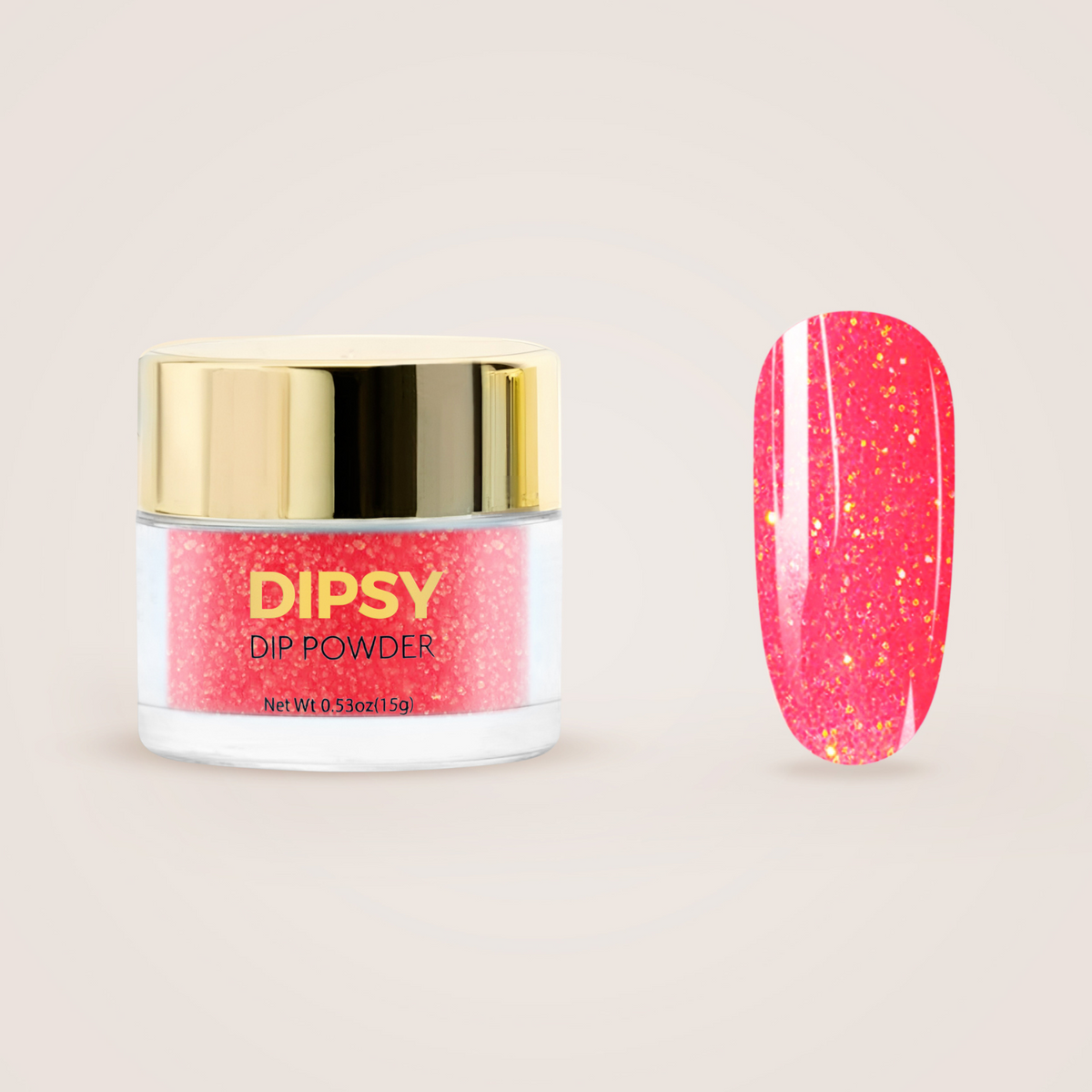 Strawberry Sparkle Dip Powder