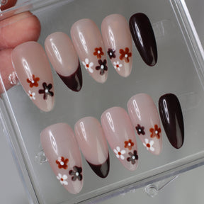 Herbstblumen | Handgemachte Press-Ons