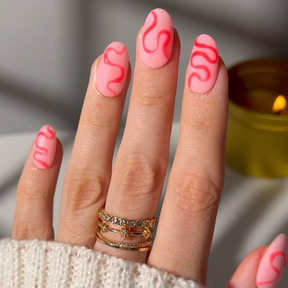 Coral Dip Powder