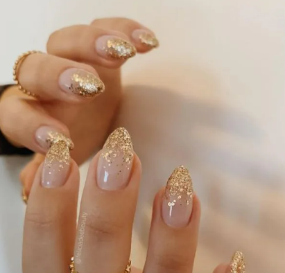Gold Tears Dip Powder