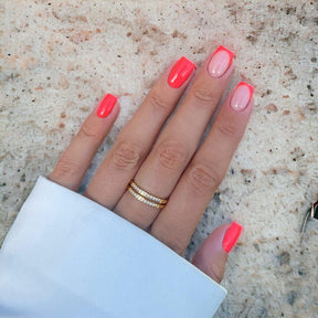Coral Dip Powder